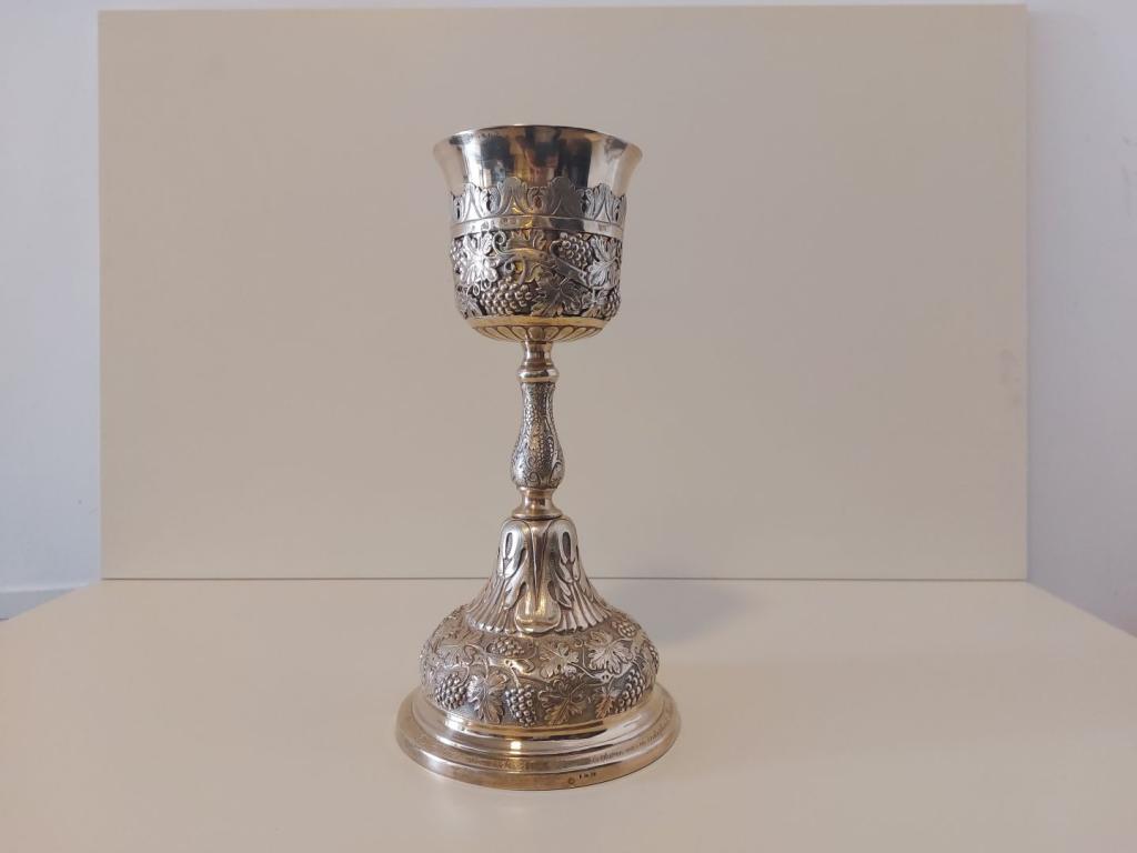 Potir aurit, donat de prințul Grigore Alexandru Ghica și de soția sa, Maria Eliza / Foto: Mihai Alex Olteanu