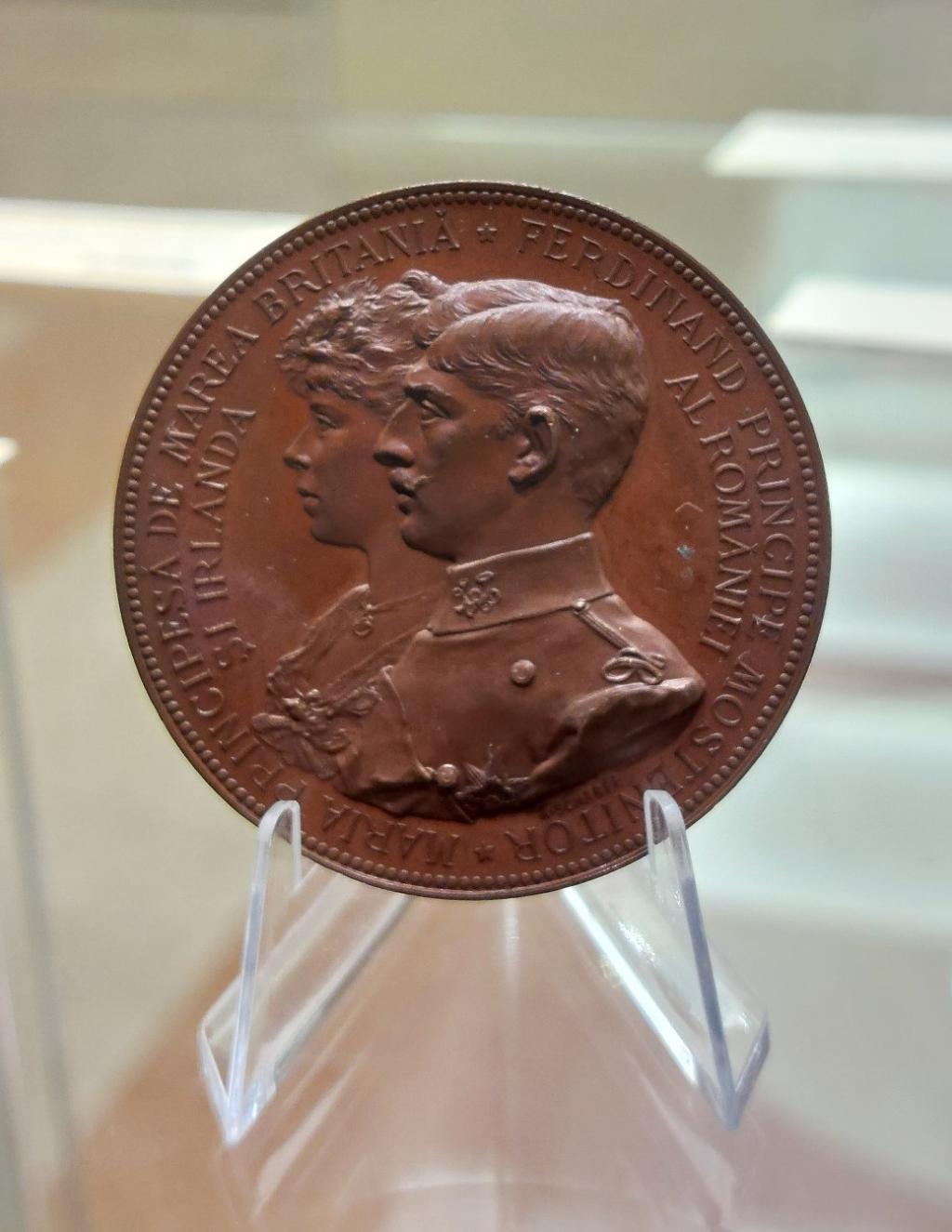 Medalia căsătoriei principesei Maria de Edinburgh cu principele moștenitor Ferdinand al României