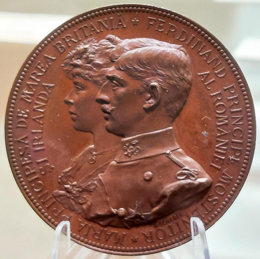 Medalia căsătoriei principesei Maria de Edinburgh cu principele moștenitor Ferdinand al României