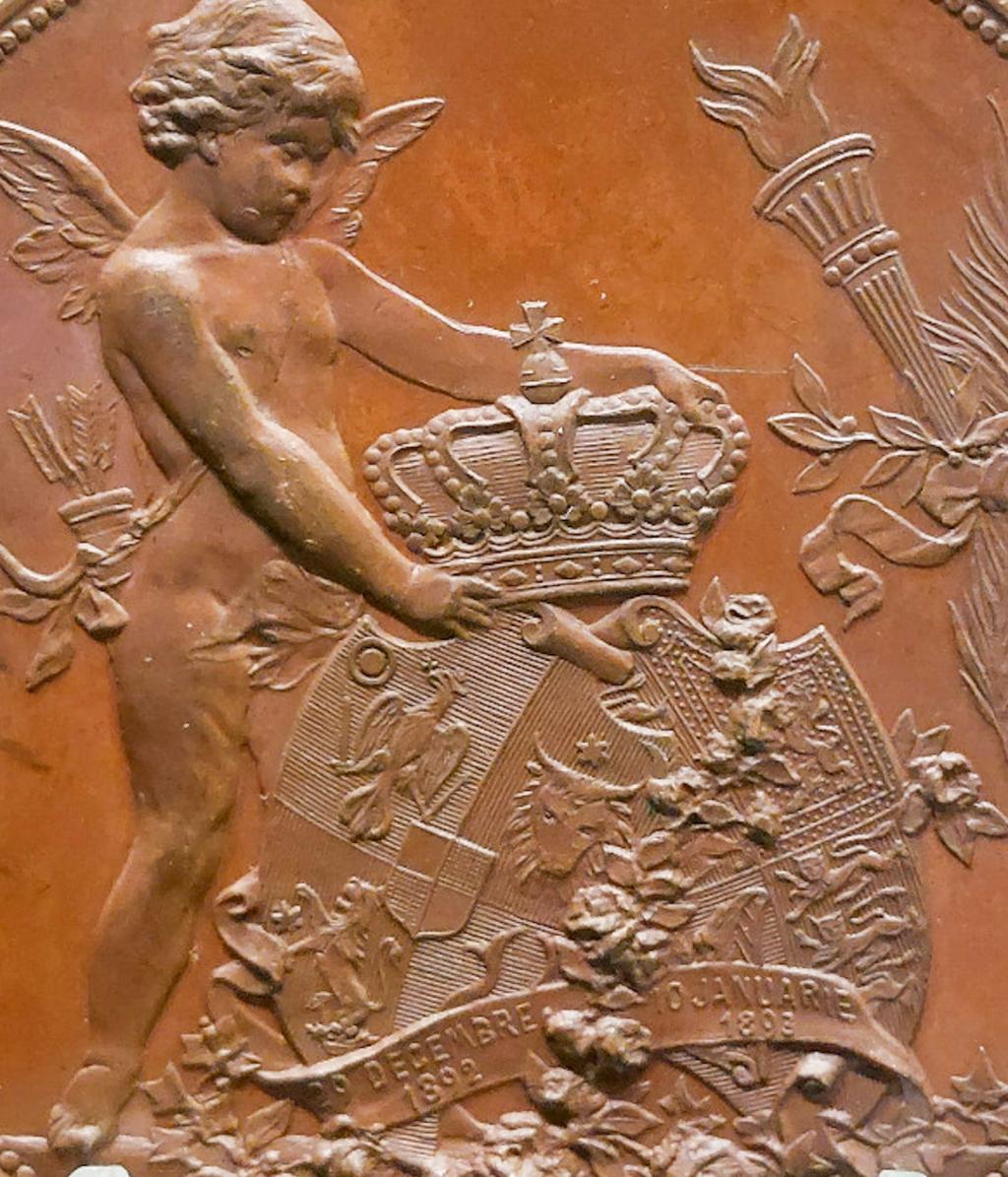 Medalia căsătoriei principesei Maria de Edinburgh cu principele moștenitor Ferdinand al României