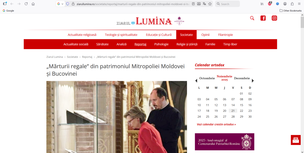 Captură Ziarul Lumina