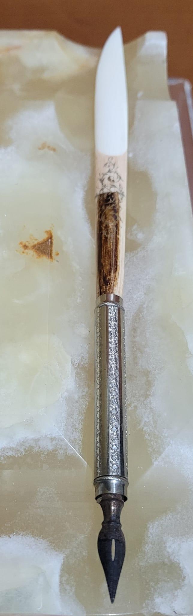 Instrumente de scris primite de Mitropolitul Iosif Naniescu