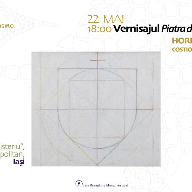 Afiș expoziția „Piatra din capul unghiului”