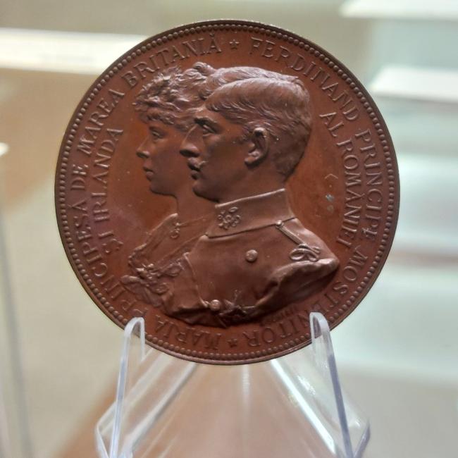 Medalia căsătoriei principesei Maria de Edinburgh cu principele moștenitor Ferdinand al României