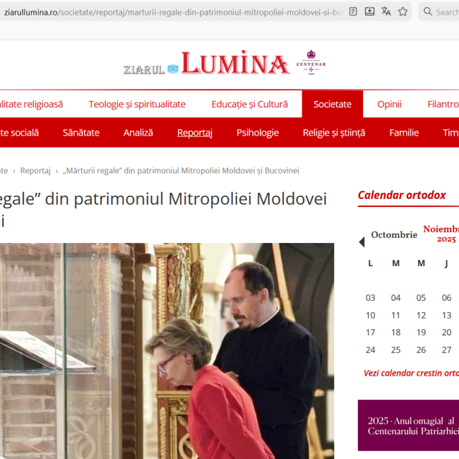 Captură Ziarul Lumina